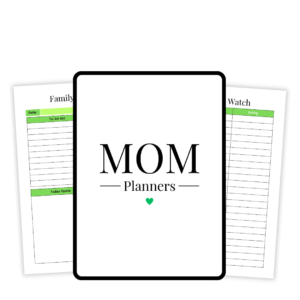 Family Management Planner For Moms